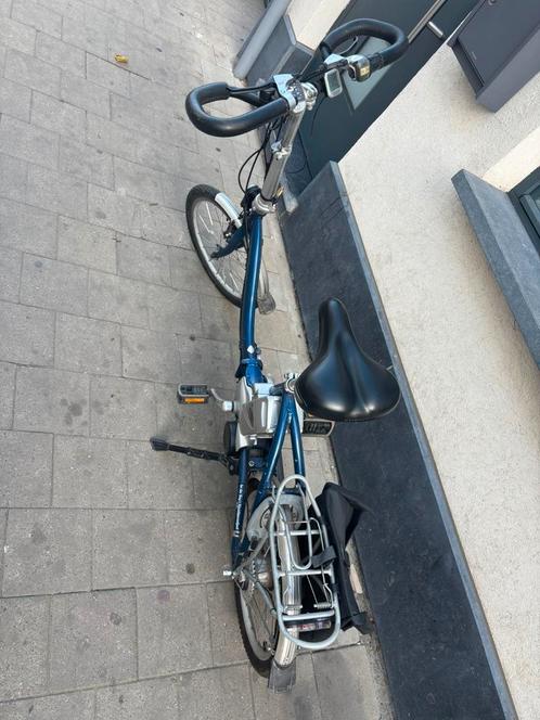 Flyer elektrische Vouwfiets, Fietsen en Brommers, Fietsen | Vouwfietsen, Gebruikt, Heren, Overige merken, Totaal opvouwbaar, Versnellingen