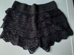 Zwart shortje taille unique, Maat 38/40 (M), Kort, Zwart, Ophalen of Verzenden