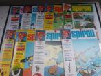 set van 9 Spirou tijdschriften met Tillieux-supplement, Ophalen of Verzenden, Gelezen