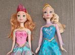 Barbie Anna en Elsa Frozen, Kinderen en Baby's, Speelgoed | Poppen, Ophalen of Verzenden, Zo goed als nieuw, Barbie