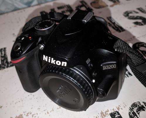 Nikon D3200 DSLR Zwart + 18-55mm VR + 55-200mm VR, Audio, Tv en Foto, Fotocamera's Digitaal, Zo goed als nieuw, Nikon, Ophalen of Verzenden