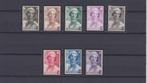 N411/418 MNH Série deuil de la Reine Astrid de 1935., Timbres & Monnaies, Gomme originale, Neuf, Enlèvement ou Envoi, Maison royale