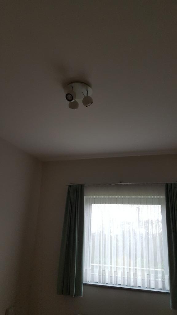 verlichting, Huis en Inrichting, Lampen | Hanglampen, Zo goed als nieuw, 50 tot 75 cm, Glas, Kunststof, Metaal, Ophalen