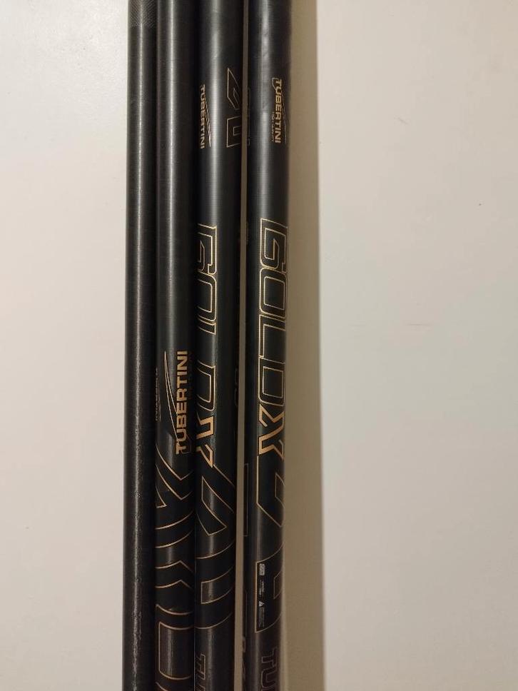Tubertini gold x 13 meter, Watersport en Boten, Hengelsport | Witvissen, Zo goed als nieuw, Complete set, Ophalen