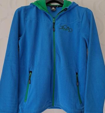 Blauwe Fleece ICEPEAK met rits en kap - Maat 164 beschikbaar voor biedingen