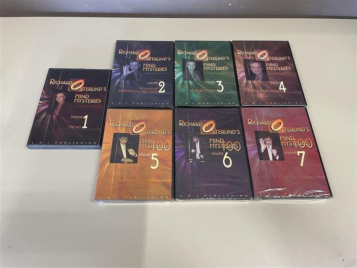 Richard Osterlinds mind mysteries 1tm7, Cd's en Dvd's, Dvd's | Overige Dvd's, Zo goed als nieuw, Ophalen of Verzenden