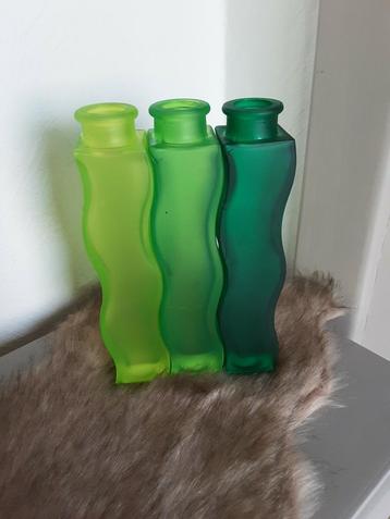 De drie vaasjes Ikea Skamt object  jaren 90 ! beschikbaar voor biedingen
