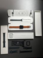 Apple Watch 7 45mm Midnight Batterijcapaciteit: 100%, Handtassen en Accessoires, Nieuw, Apple Watch 7, Blauw, Hartslag