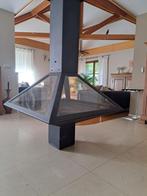 design kachel / open haard, Huis en Inrichting, Kachels, Ophalen, Gebruikt, Houtkachel, Vrijstaand
