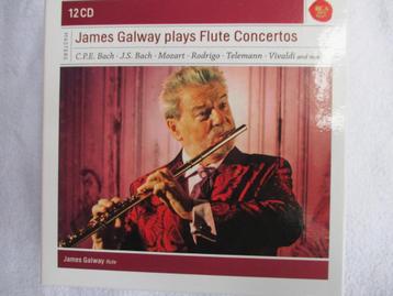Het beroemde „James Galway Plays” fluitconcert 12 CD's beschikbaar voor biedingen