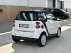Smart Fortwo 1.0i | AUTOMATIQUE | GARANTIE (bj 2009), Stof, Gebruikt, Zwart, Wit