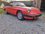 Alfa Romeo Spider 2.0, Auto's, Achterwielaandrijving, Zwart, Cabriolet, Handgeschakeld