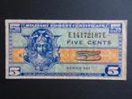 5 Cents ND (1954-1958) US Army / Verenigde Staten p-M29, Postzegels en Munten, Bankbiljetten | Amerika, Los biljet, Verzenden