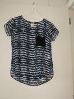 Dames shirt - Vero Moda - Medium - blouse - doorkijk, Blauw, Maat 38/40 (M), Ophalen of Verzenden, Zo goed als nieuw