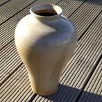 Franse geglazuurde terracotta vaas, Ophalen