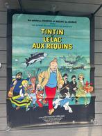 ORIGINELE POSTER „KUIFJE EN DE HAAIENMEREN”, Ophalen of Verzenden, Poster
