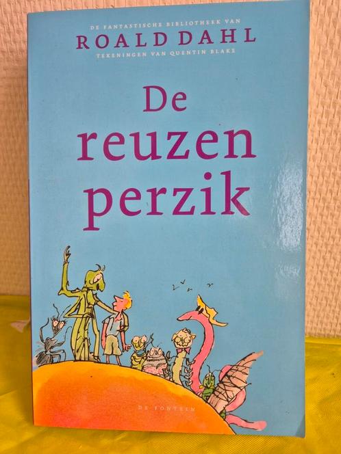 Roald Dahl - De reuzenperzik, Boeken, Kinderboeken | Jeugd | onder 10 jaar, Zo goed als nieuw, Ophalen