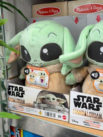 Star Wars The Mandalorian Baby Yoda knuffel Springende Grogu beschikbaar voor biedingen