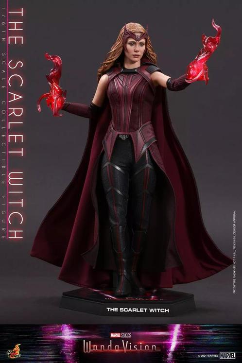 Hot Toys - TMS036 - Wandavision - The Scarlet Witch, Collections, Jouets miniatures, Neuf, Enlèvement ou Envoi