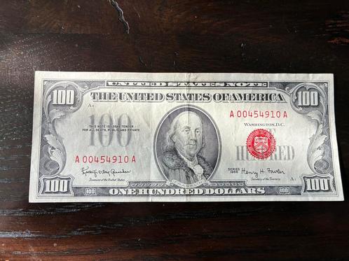 Dollar biljetten, Postzegels en Munten, Bankbiljetten | Amerika, Los biljet, Ophalen of Verzenden