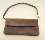 Bruine lederen handtas Nobody (30 x 15 cm), Handtassen en Accessoires, Ophalen of Verzenden, Zo goed als nieuw, Bruin, Leer