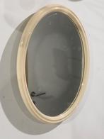 Tiger plastics ovale design spiegel,  made in Holland, Antiek en Kunst, Ophalen of Verzenden, Ovaal, Minder dan 50 cm, Minder dan 100 cm