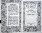 Fr. Bacon - Essays-Wisdom of the Ancients-New Atlantis -1907, Boeken, Gelezen, Europa overig, Francis Bacon (1561-1626), Ophalen of Verzenden