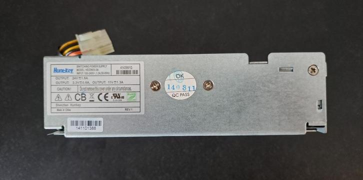 HuntKey voeding HDZ0603-3A 24V 1.6A 3.3V 0.3A 11V 1.3A, Hobby & Loisirs créatifs, Composants électroniques, Comme neuf, Enlèvement ou Envoi