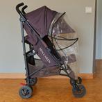 Maclaren Techno XT met reiswieg & regenhoes (€100, Gent), Ophalen, Gebruikt, Maclaren, Verstelbare rugleuning
