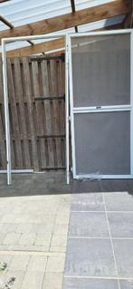 VLIEGENRAAM MET KADER, Doe-het-zelf en Bouw, Ophalen, Gebruikt, 80 tot 100 cm, Hordeur