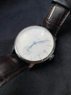 Baume Mercier Classima xl, Handtassen en Accessoires, Horloges | Antiek, 1960 of later, Met bandje, Ophalen of Verzenden, Zilver