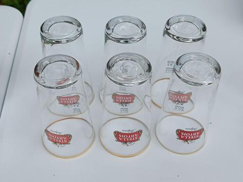 6 Stella Boerkes glazen, Collections, Verres & Petits Verres, Comme neuf, Verre à bière, Enlèvement