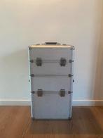 Reiskoffer schoonheidsspecialiste, Ophalen, Gebruikt, Grijs, Hardcase