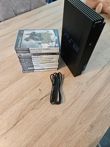 PS2 + Games beschikbaar voor biedingen