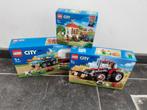 LEGO City Tractor - 60287 en Kippenhok - 60344 en 60327, Ophalen of Verzenden, Nieuw, Complete set, Lego