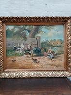 Mooi schilderij met kippen, Ophalen