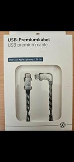 Usb c kabel iphone ipad 70cm VW logo, Ophalen of Verzenden, Zo goed als nieuw