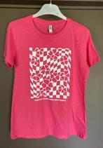 Roze tshirt XS, Vêtements | Femmes, T-shirts, Comme neuf, Manches courtes, Taille 34 (XS) ou plus petite, Rose