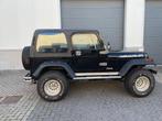 Jeep Wrangler V8 oldtimer ...uitstekende staat, Auto's, Overige merken, 4 zetels, Zwart, Zwart