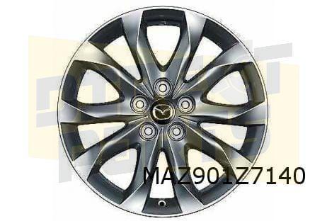 Mazda CX-30 velg alu. (7J x 18") (design Silver 7G1) (8/19-), Auto-onderdelen, Banden en Velgen, Band(en), Personenwagen, Nieuw