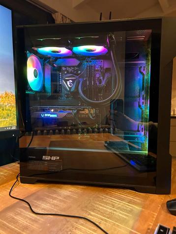 Ryzen 7 5800x 32gb rtx 4070 1tb ss 27” qhd 144hz gaming  beschikbaar voor biedingen