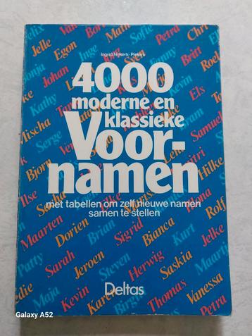 I. Nijkerk-Pieters - 4000 moderne en klassieke voornamen