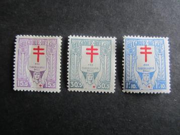 Timbres Belgique - N234 à 236 (x) beschikbaar voor biedingen