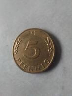 Duitsland, 5 pfennig 1950 F, Postzegels en Munten, Munten | Europa | Niet-Euromunten, Duitsland, Losse munt, Verzenden