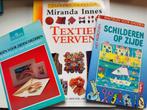 knutselboekenpakket schilderen op zijde en textiel, Boeken, Ophalen of Verzenden, Zo goed als nieuw, Overige onderwerpen