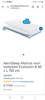 Matelas pour bébé Aerosleep 60x120, Comme neuf, Enlèvement, Matelas