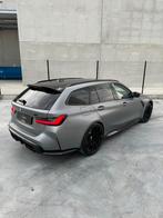 M3 TOURING COMP - 2024 - 17.750km - BTW - LV - FROZEN GREY, Auto's, BMW, Automaat, Leder, Break, 2 zetels