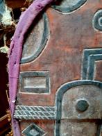 Oud Afrikaans etnisch masker rood #Congo, #Tribe #Statue, Ophalen of Verzenden