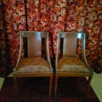 2 art deco stoelen, Antiek en Kunst, Ophalen