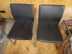 stoelen, Huis en Inrichting, Stoelen, Ophalen, Twee, Zwart, Zo goed als nieuw